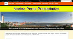 Desktop Screenshot of marinoperez.com.ar
