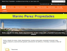 Tablet Screenshot of marinoperez.com.ar